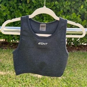 Echt Apparel Navy blue gym tank